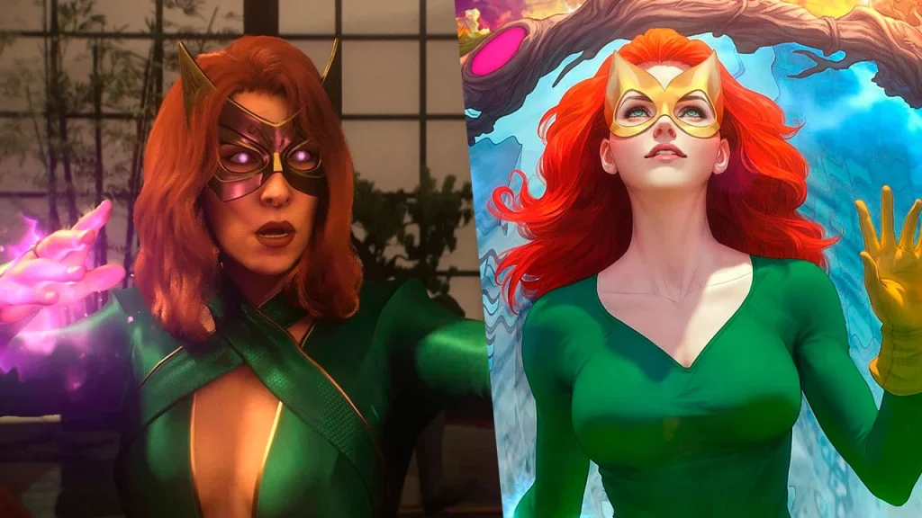 Marvel's Wolverine, Jean Grey, atuendo