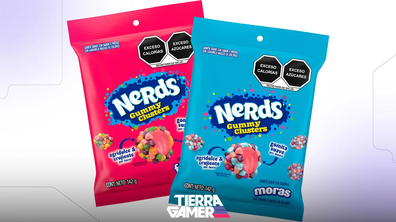 NERDS llega oficialmente a México con sus populares Gummy Clusters
