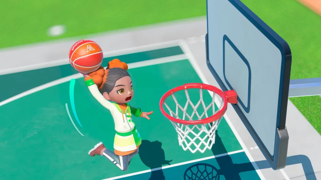 Nintendo Switch Sports Resort, basquet