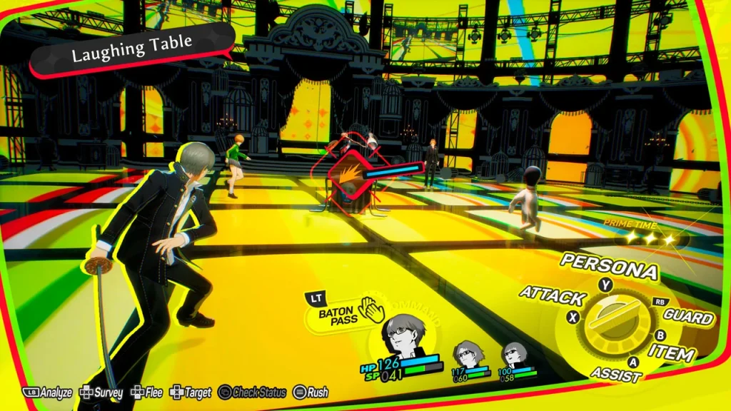 Persona 4 Revival, combate