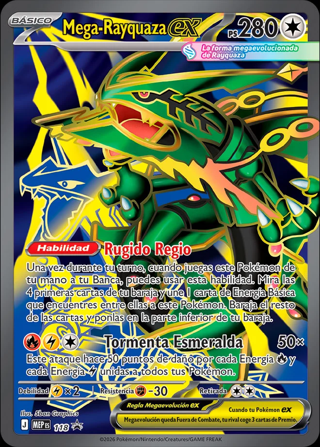 Ocho sobres y contenido para Pokémon TCG Live
