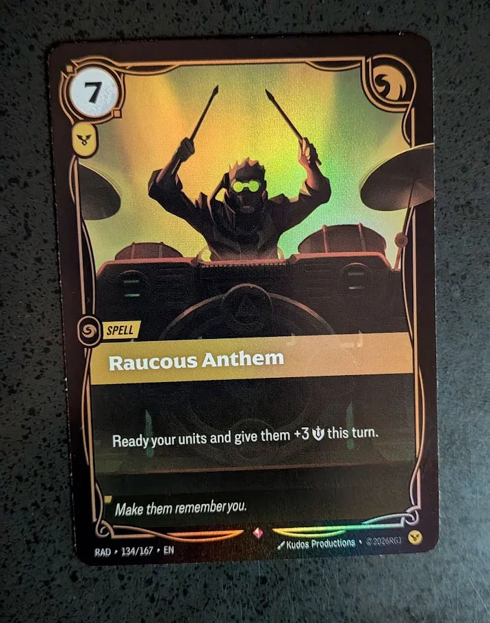 Riftbound Radiance: Raucous Anthem