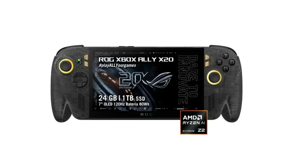 ROG Xbox Ally X20 abre preventa en México por el 20 aniversario de ROG
