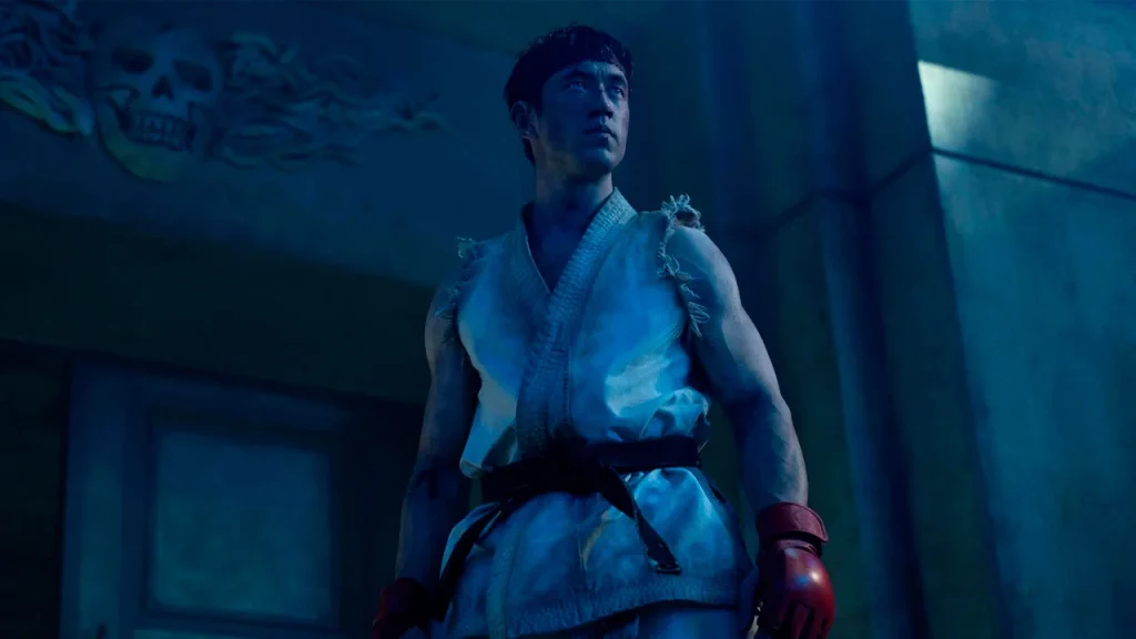 Ryu en la película de Street FIghter
