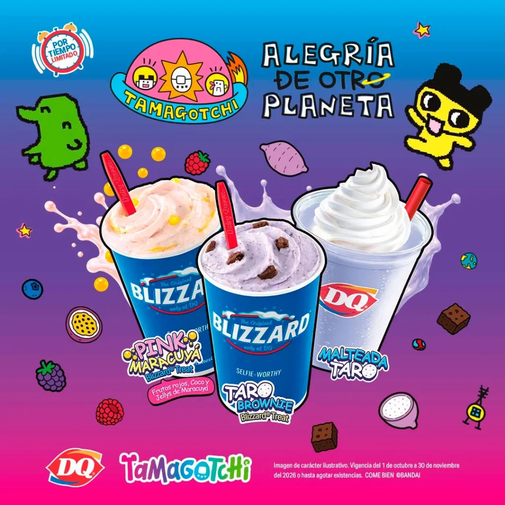 Tamagotchi celebra su aniversario con Dairy Queen